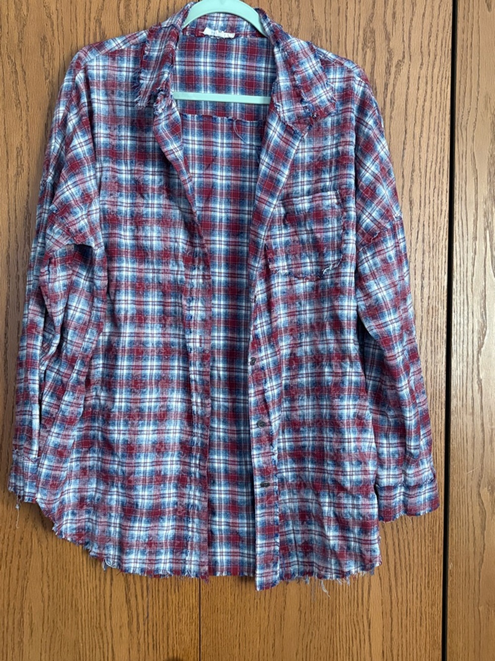 Red & Blue Plaid Flannel